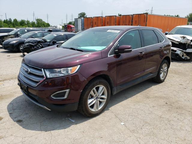 Image 1 of 2018 FORD EDGE SEL 2018 with VIN 2FMPK3J95JBB79333
