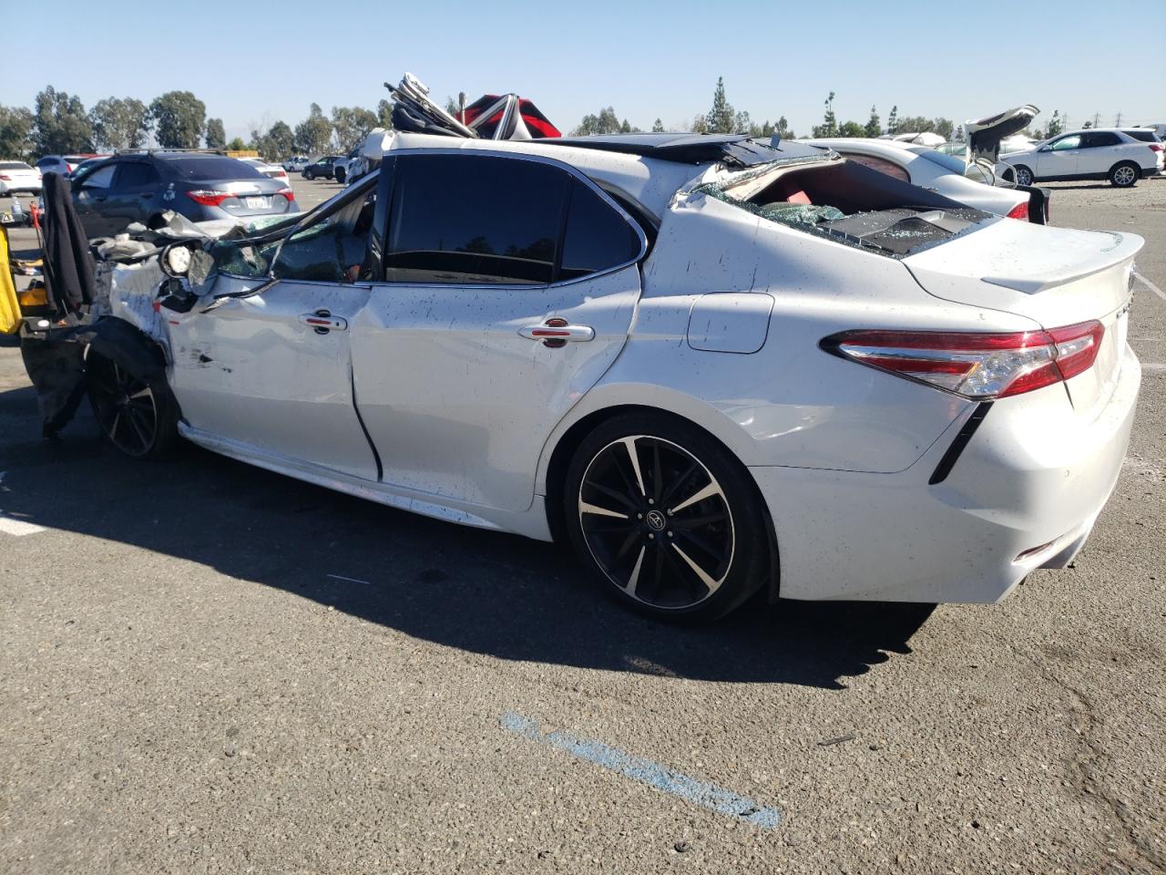 Image 2 of 2020 TOYOTA CAMRY TRD 2020 with VIN 4T1KZ1AK4LU037534