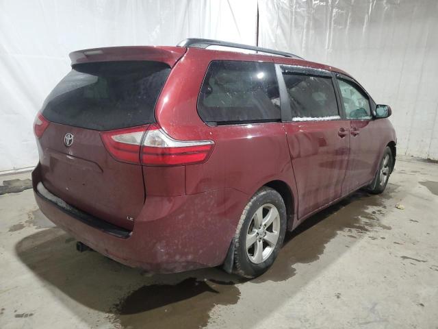 Изображение 3 2016 TOYOTA SIENNA LE 2016 с VIN 5TDKK3DC1GS759076