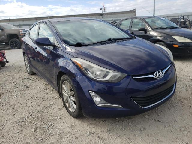 Obraz 1 z 2014 HYUNDAI ELANTRA SE 2014 z VIN 5NPDH4AE8EH540203