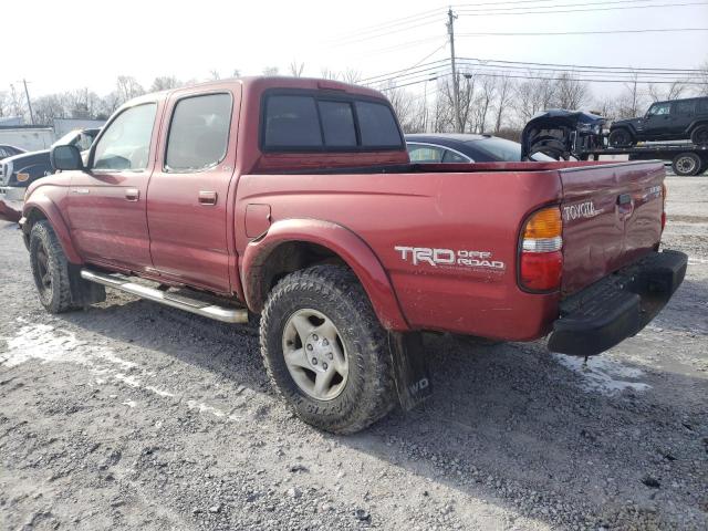Image 2 of 2002 TOYOTA TACOMA DOUBLE CAB 2002 with VIN 5TEHN72NX2Z064135