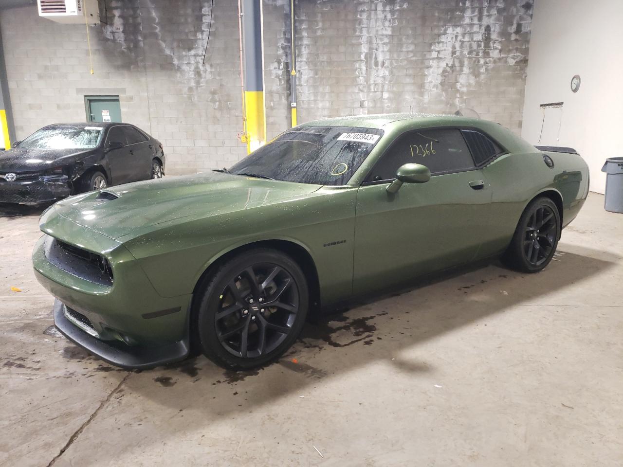 Image 1 of 2022 DODGE CHALLENGER R/T 2022 with VIN 2C3CDZBT6NH148867