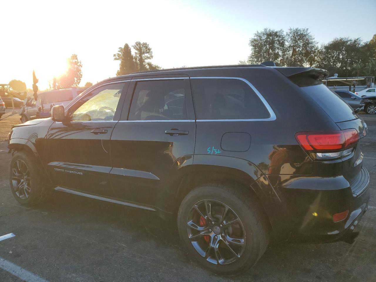Image 2 of 2015 JEEP GRAND CHEROKEE SRT-8 2015 with VIN 1C4RJFDJXFC100088