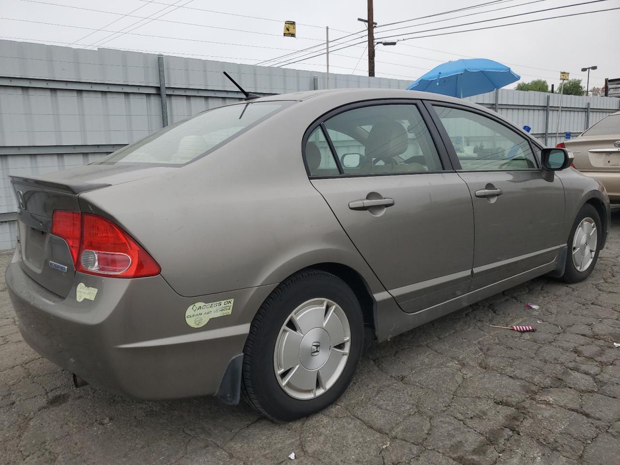 Image 3 of 2006 HONDA CIVIC HYBRID 2006 with VIN JHMFA36266S013932