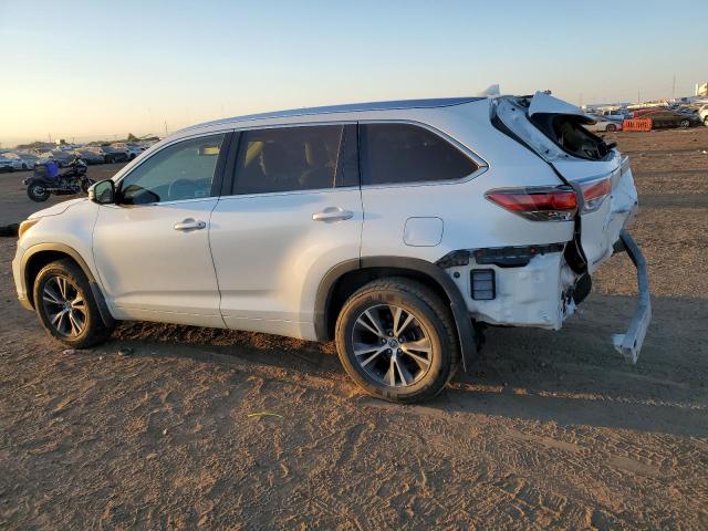 Image 2 of 2016 TOYOTA HIGHLANDER XLE 2016 with VIN 5TDJKRFH0GS237031