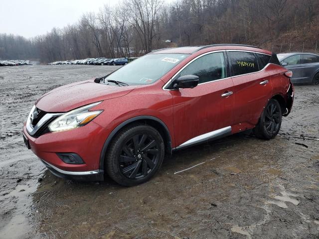 Изображение 1 2017 NISSAN MURANO S 2017 с VIN 5N1AZ2MH8HN166878