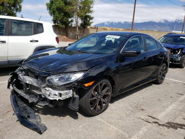 Image 1 of 2019 HONDA CIVIC SPORT 2019 with VIN 2HGFC2F85KH589587