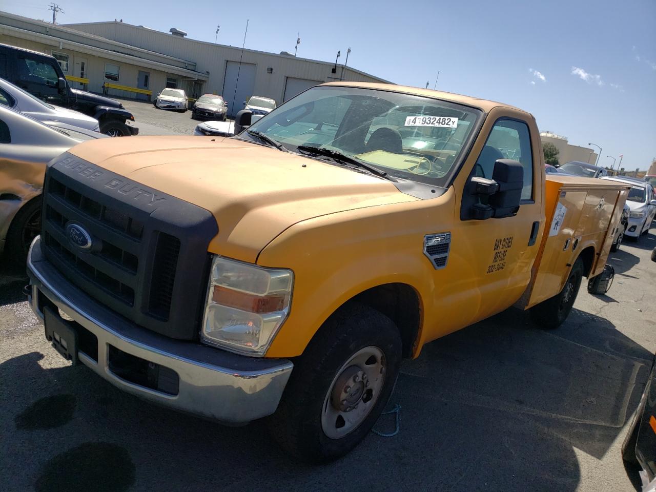 Image 2 of 2009 FORD F250 SUPER DUTY 2009 with VIN 1FDNF20579EA25727