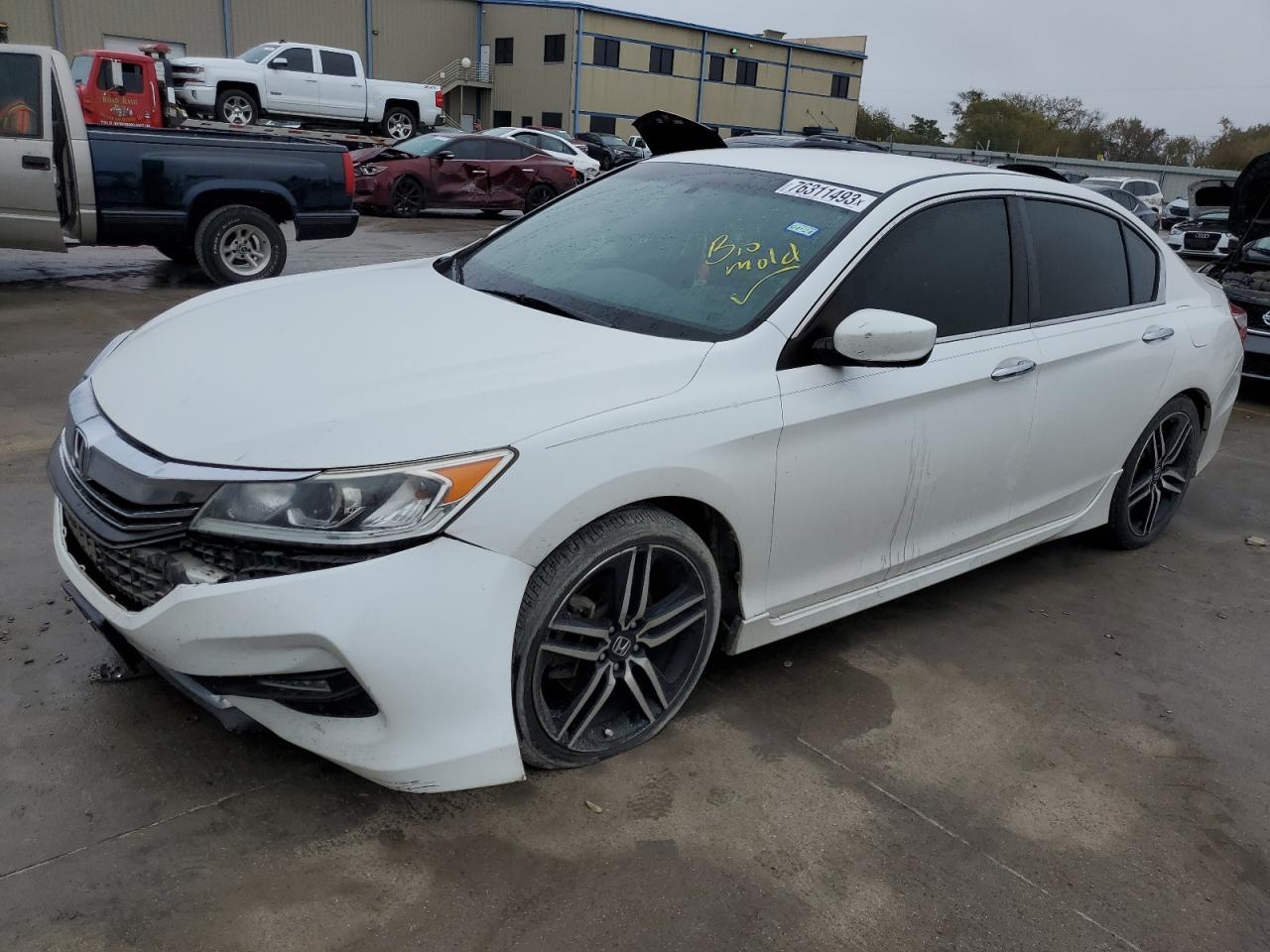 Image 1 of 2017 HONDA ACCORD SPORT 2017 with VIN 1HGCR2F56HA093910