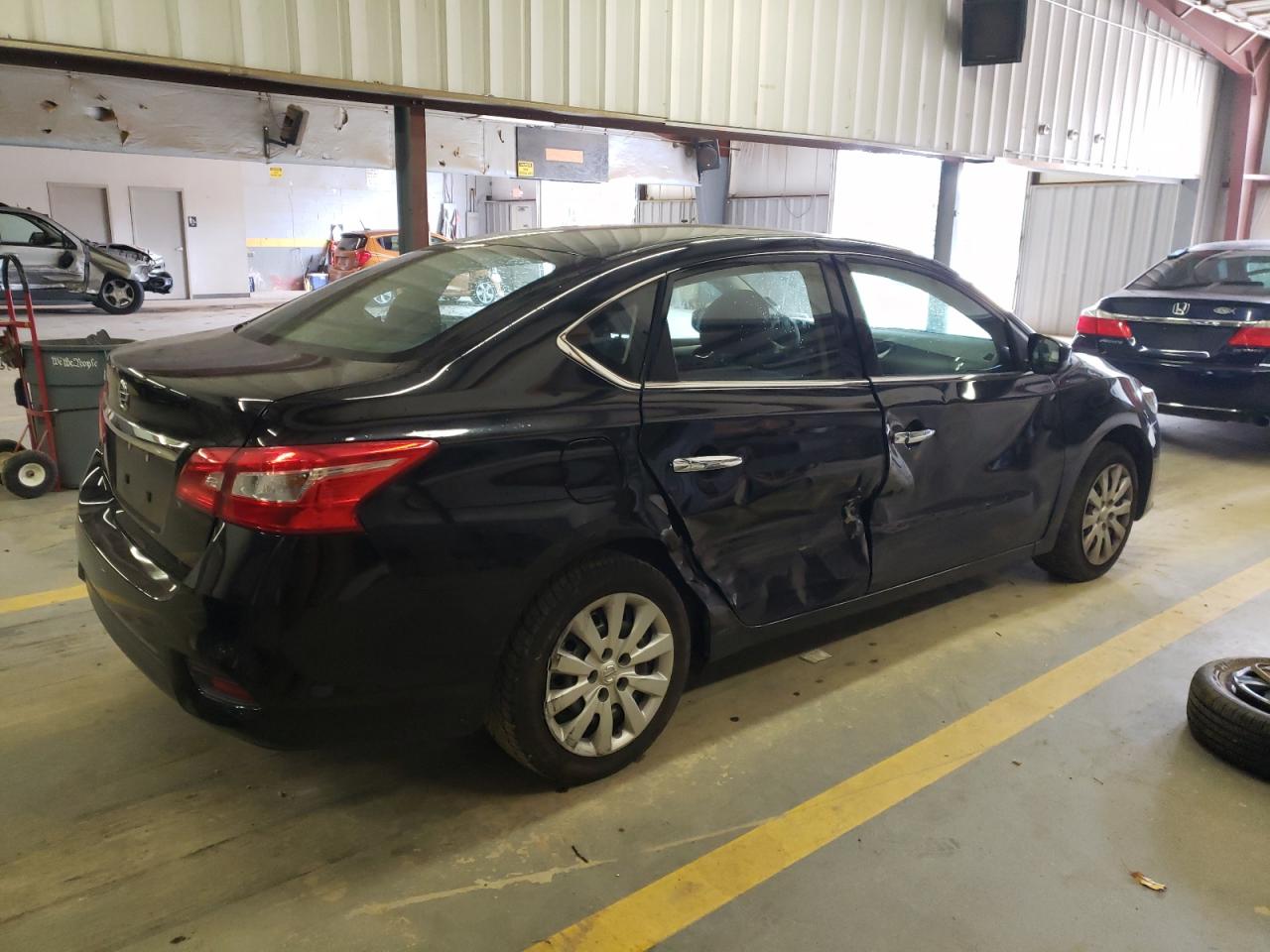 Image 3 of 2018 NISSAN SENTRA S 2018 with VIN 3N1AB7AP3JY269803