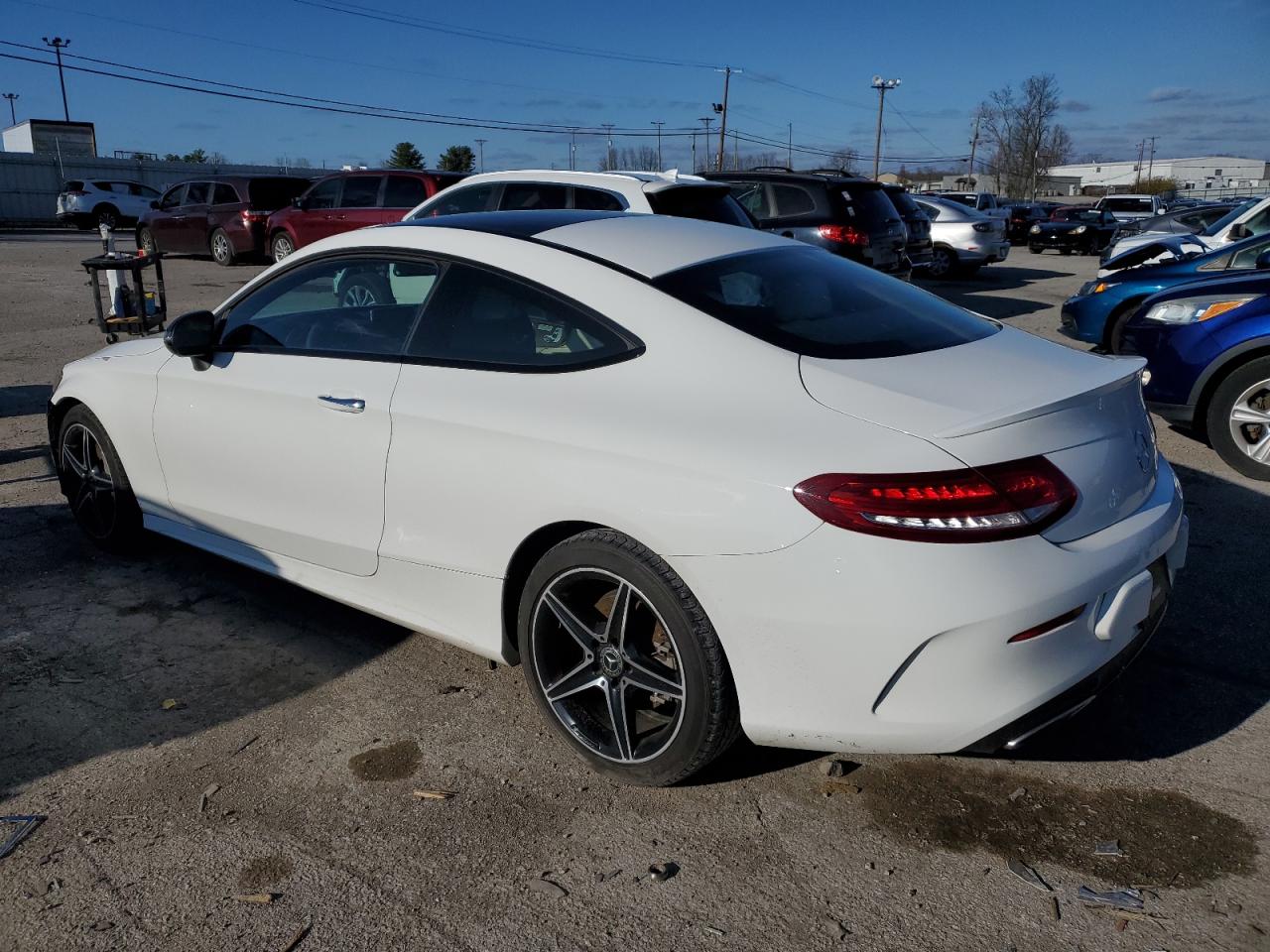 Image 2 of 2018 MERCEDES-BENZ C 300 2018 with VIN WDDWJ4JB4JF668922
