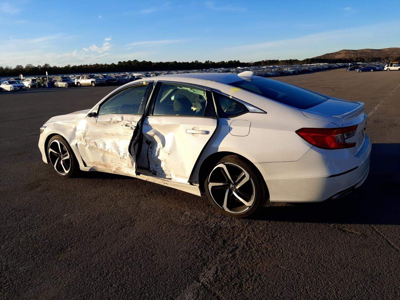Image 2 of 2018 HONDA ACCORD SPORT 2018 with VIN 1HGCV1F35JA264463