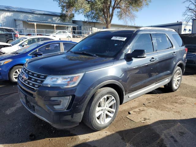 Image 1 of 2017 FORD EXPLORER XLT 2017 with VIN 1FM5K7D87HGD88254
