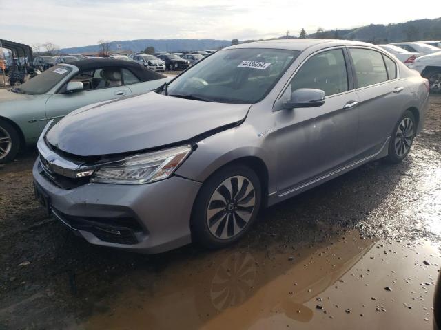 Изображение 1 2017 HONDA ACCORD TOURING HYBRID 2017 с VIN JHMCR6F72HC021676