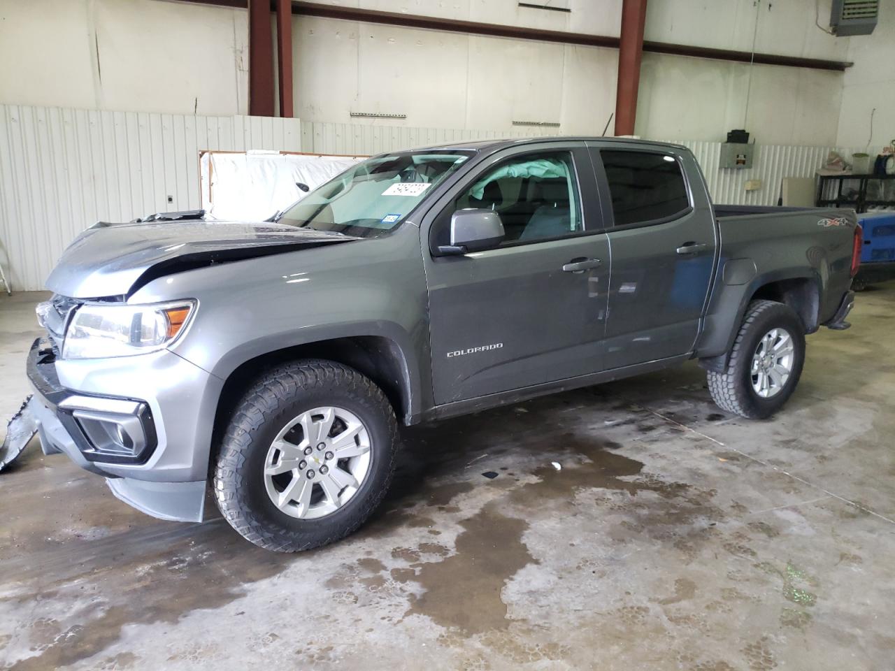 Image 1 of 2021 CHEVROLET COLORADO LT 2021 with VIN 1GCGTCEN3M1101822