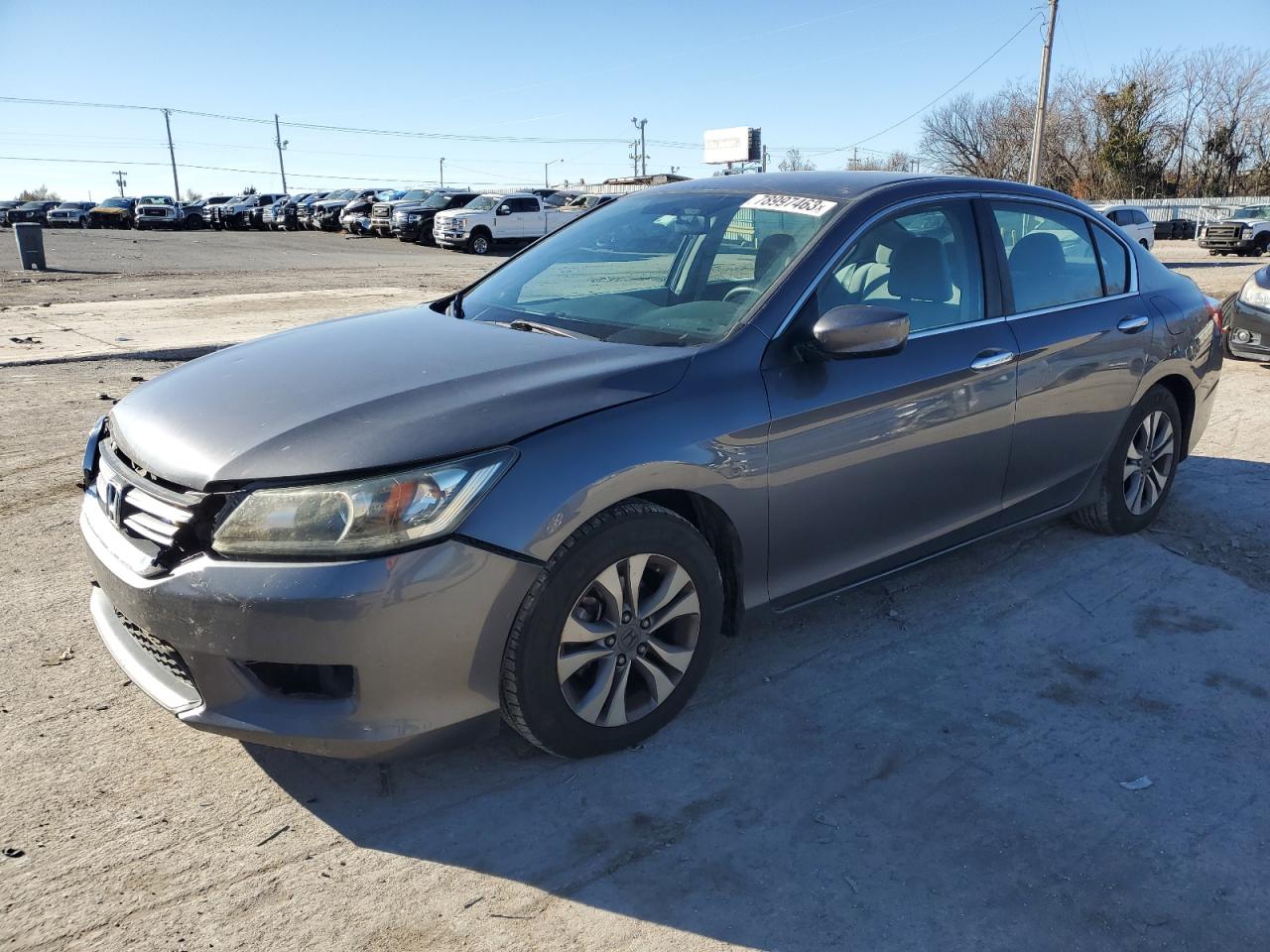 Image 1 of 2013 HONDA ACCORD LX 2013 with VIN 1HGCR2F36DA254538