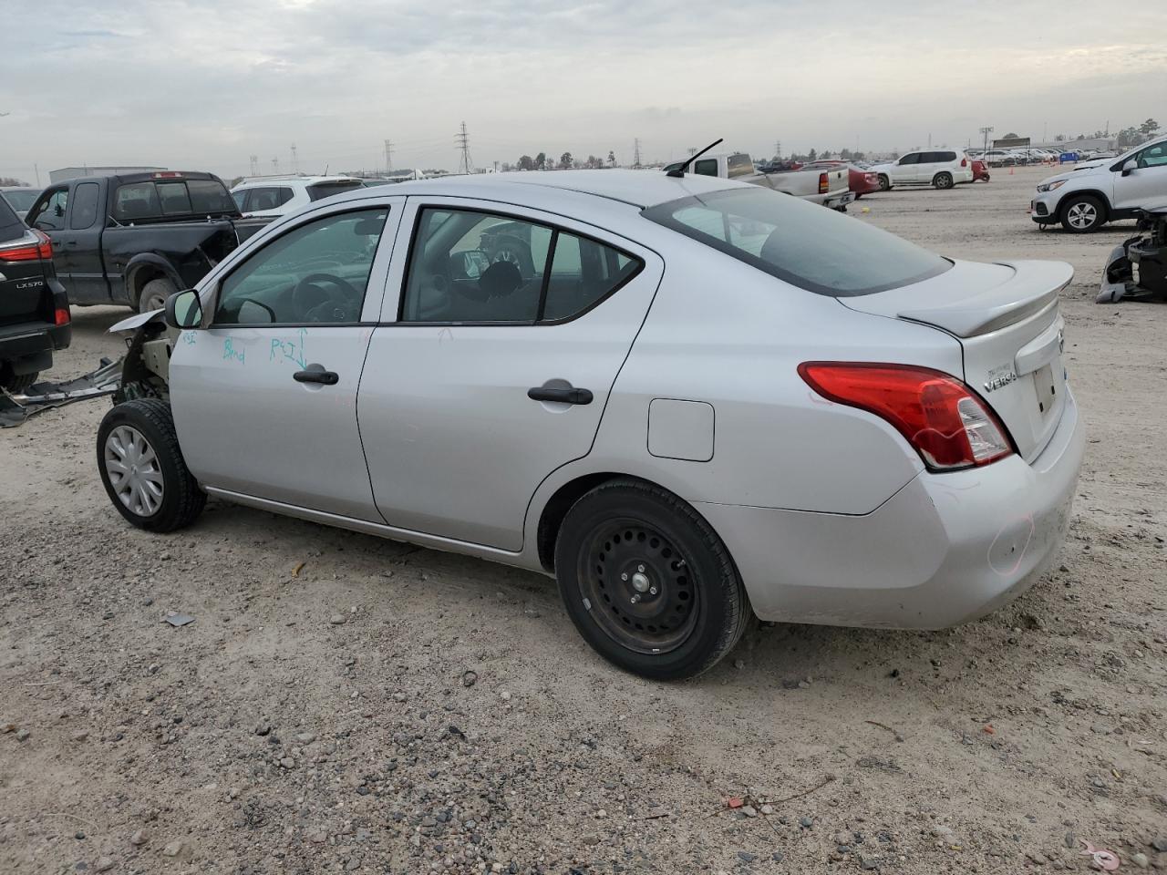 Image 2 of 2014 NISSAN VERSA S 2014 with VIN 3N1CN7AP6EL862509