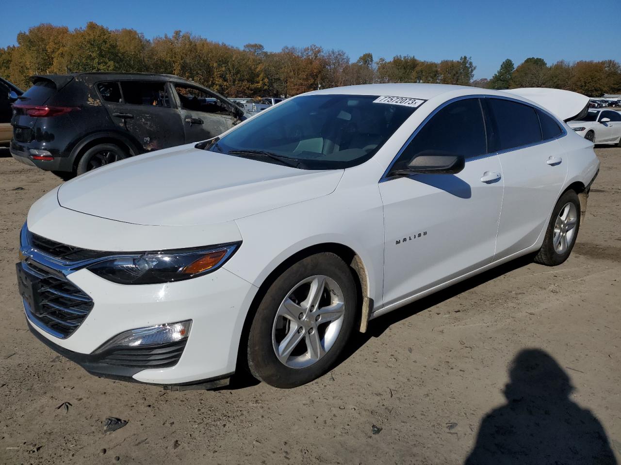 Image 1 of 2020 CHEVROLET MALIBU LS 2020 with VIN 1G1ZB5ST1LF001111