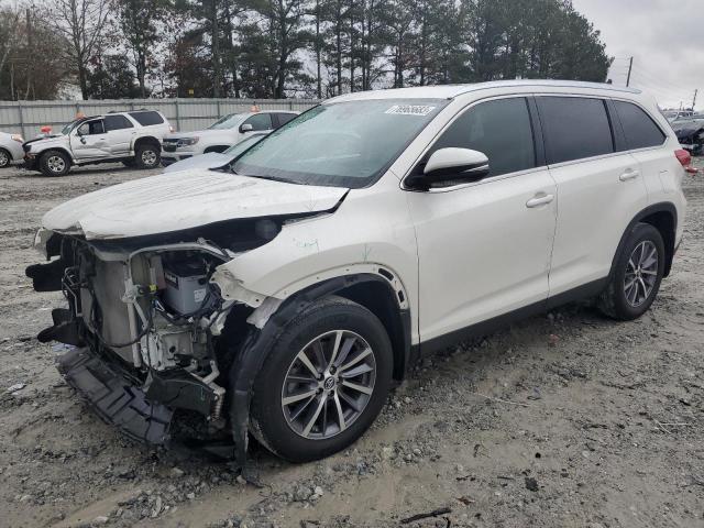 Obraz 1 z 2019 TOYOTA HIGHLANDER SE 2019 z VIN 5TDJZRFH2KS568651