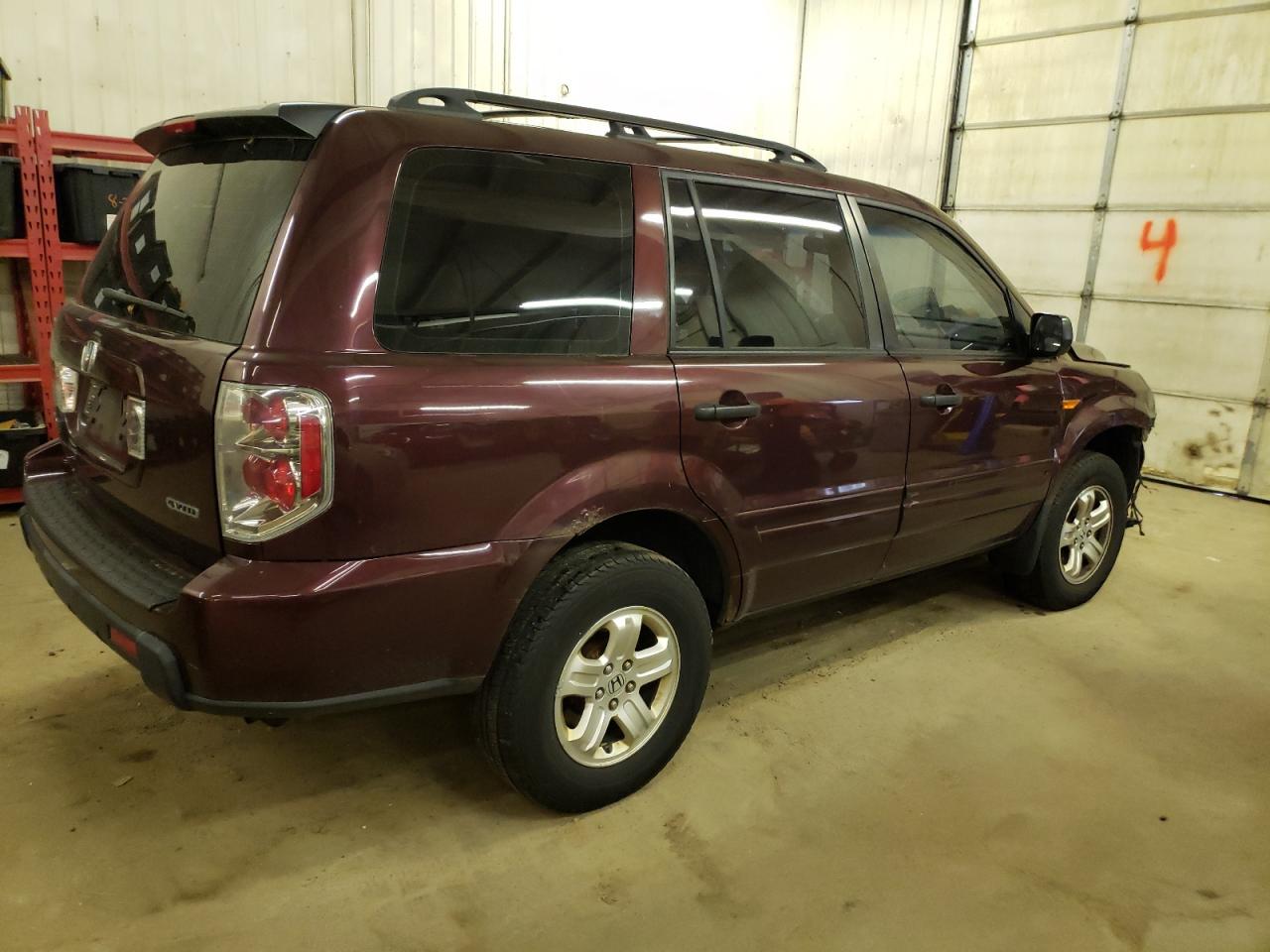 Obraz 3 z 2007 HONDA PILOT LX 2007 z VIN 5FNYF18157B013665
