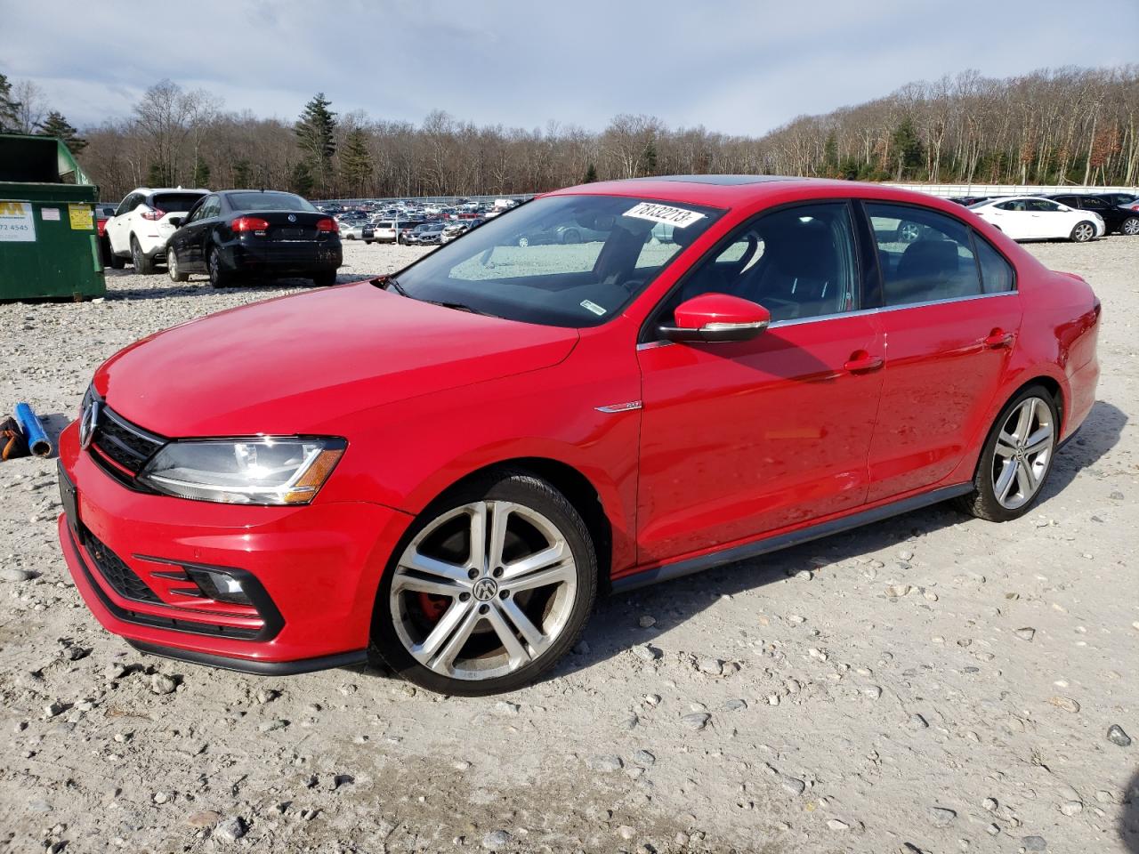 Image 1 of 2017 VOLKSWAGEN JETTA GLI 2017 with VIN 3VW5T7AJ8HM208808