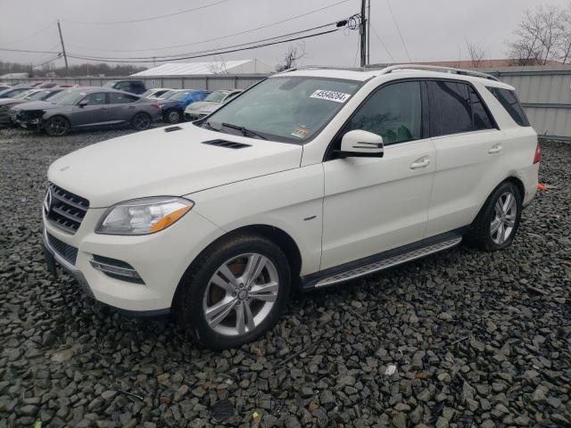 Image 1 of 2012 MERCEDES-BENZ ML 350 4MATIC 2012 with VIN 4JGDA5HBXCA007663