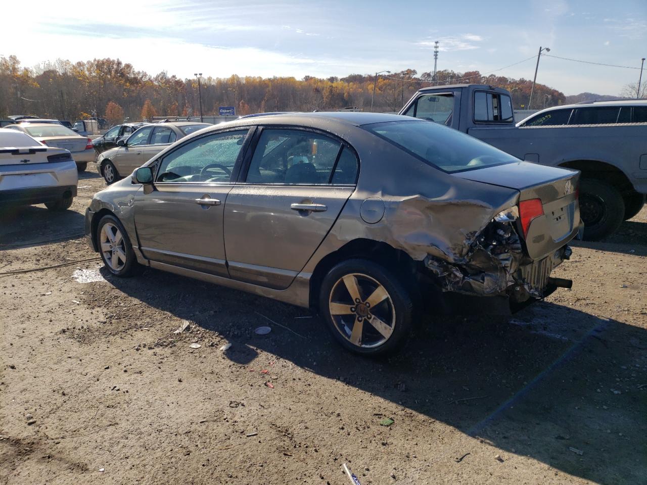 Image 2 of 2008 HONDA CIVIC EX 2008 with VIN 2HGFA16878H309032