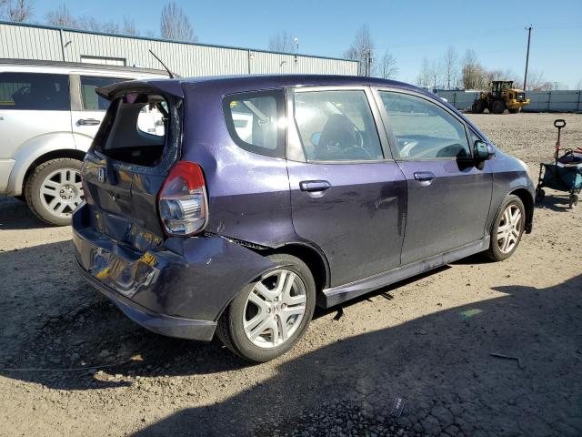 Image 3 of 2008 HONDA FIT SPORT 2008 with VIN JHMGD38678S033461