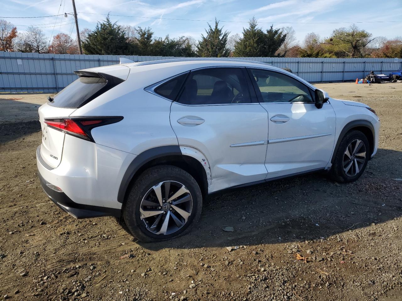 Image 3 of 2019 LEXUS NX 300 BASE 2019 with VIN JTJBARBZ1K2192975