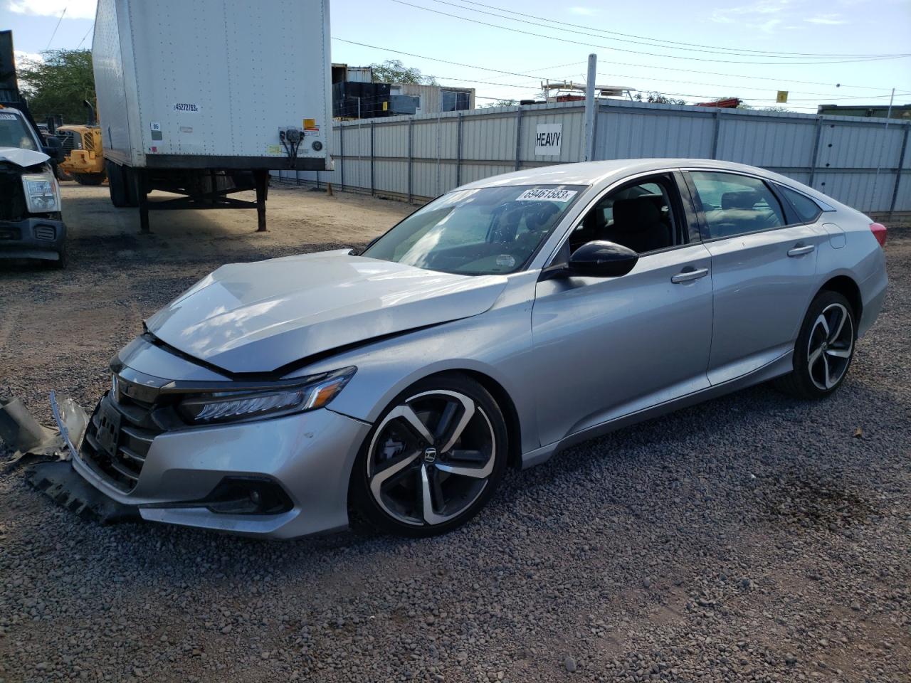 Изображение 1 2022 HONDA ACCORD SPORT SE 2022 с VIN 1HGCV1F46NA108771