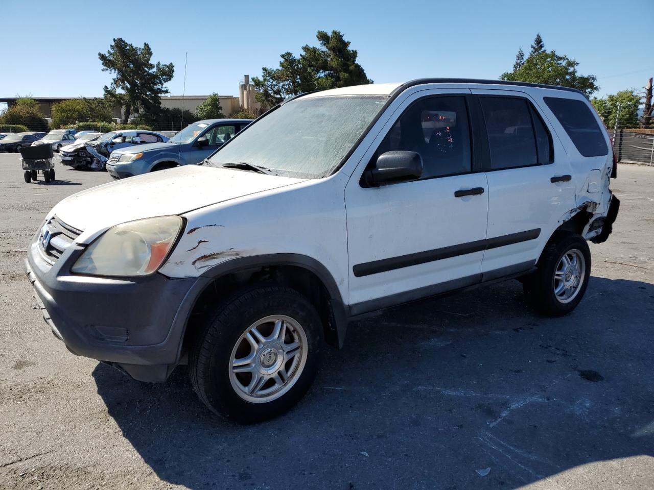 Image 1 of 2004 HONDA CR-V LX 2004 with VIN SHSRD78474U252338