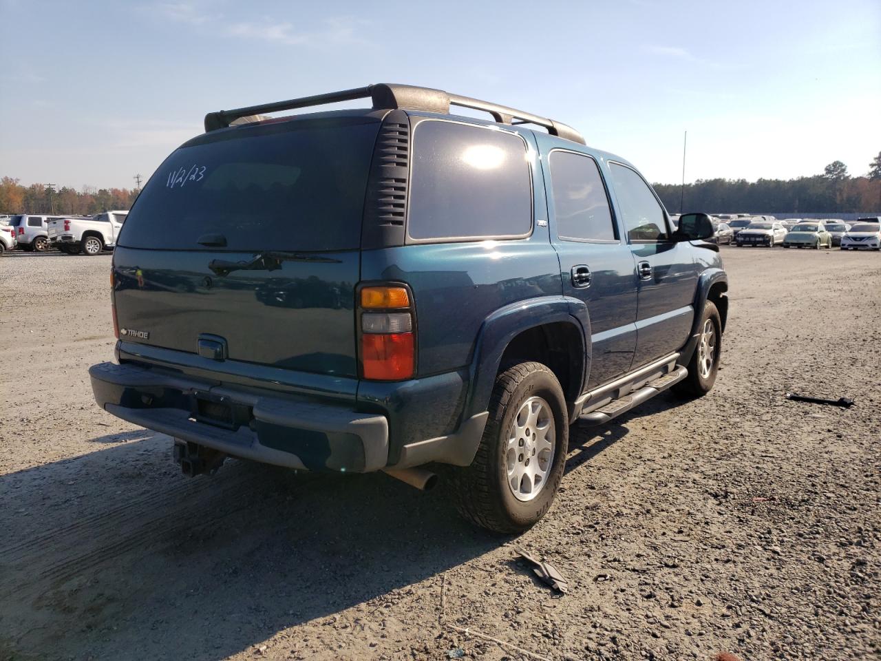 Obraz 3 z 2006 CHEVROLET TAHOE K1500 2006 z VIN 1GNEK13Z76R158380