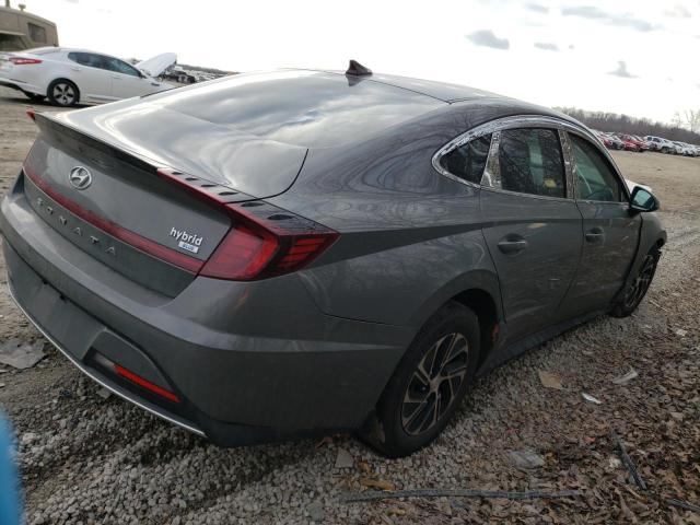 Image 3 of 2021 HYUNDAI SONATA HYBRID 2021 with VIN KMHL24JJ6MA033196