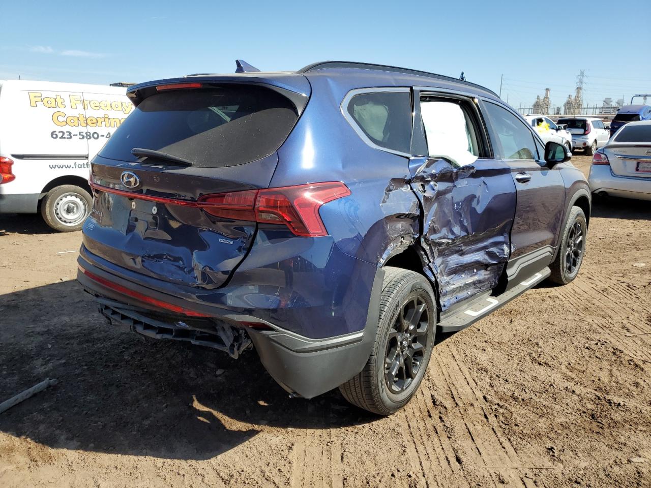Image 3 of 2022 HYUNDAI SANTA FE SEL 2022 with VIN 5NMS6DAJ4NH396608