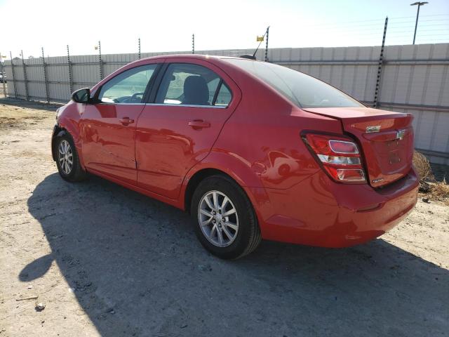 Image 2 of 2017 CHEVROLET SONIC LT 2017 with VIN 1G1JD5SG9H4131246
