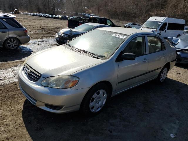 Image 1 of 2003 TOYOTA COROLLA CE 2003 with VIN JTDBR32E932001438