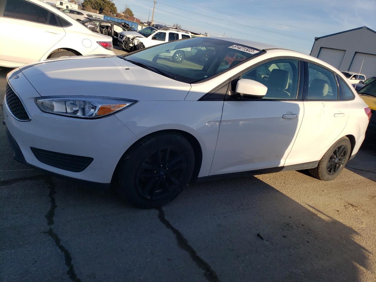 Image 1 of 2018 FORD FOCUS SE 2018 with VIN 1FADP3FE3JL331193