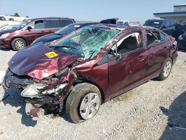 Image 1 of 2015 HONDA CIVIC LX 2015 with VIN 19XFB2F52FE101690