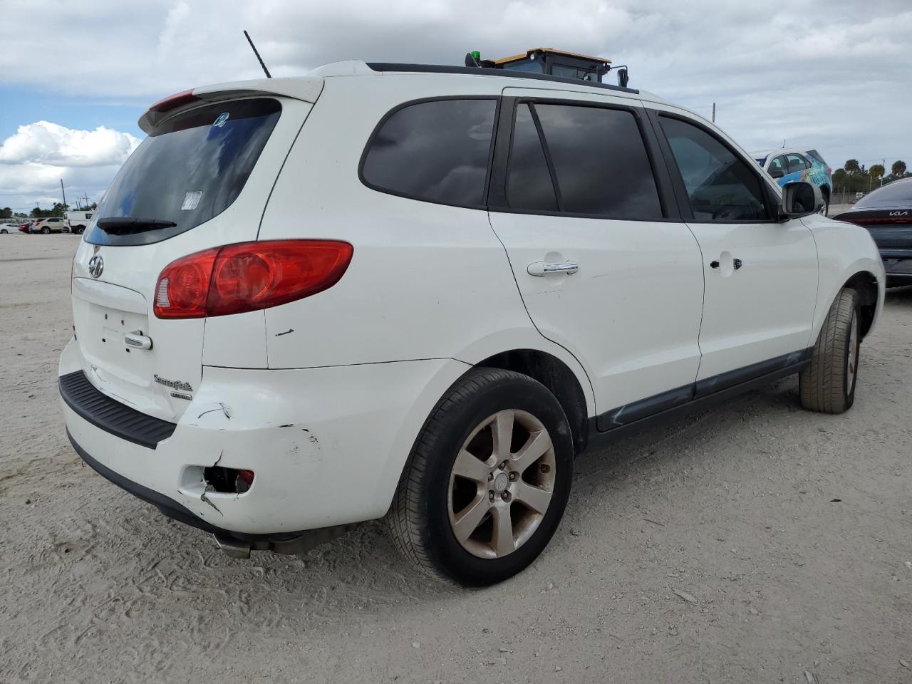 Image 3 of 2008 HYUNDAI SANTA FE SE 2008 with VIN 5NMSH13EX8H145735