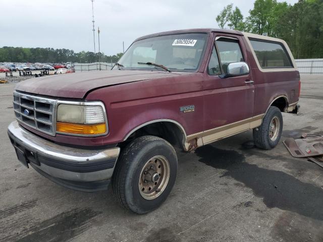 Image 1 of 1996 FORD BRONCO U100 1996 with VIN 1FMEU15N4TLA41878