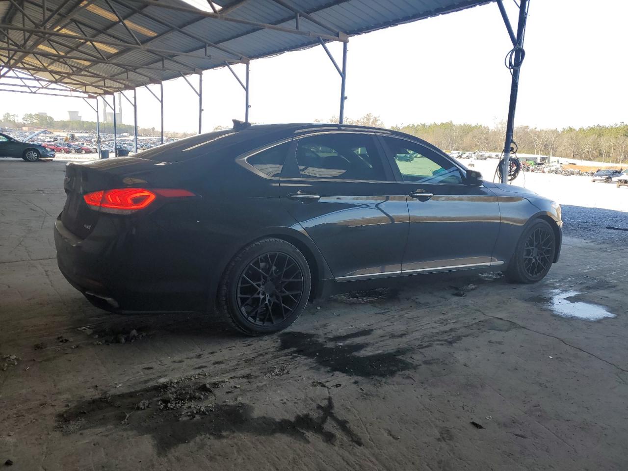 Image 3 of 2015 HYUNDAI GENESIS 3.8L 2015 with VIN KMHGN4JE8FU078914