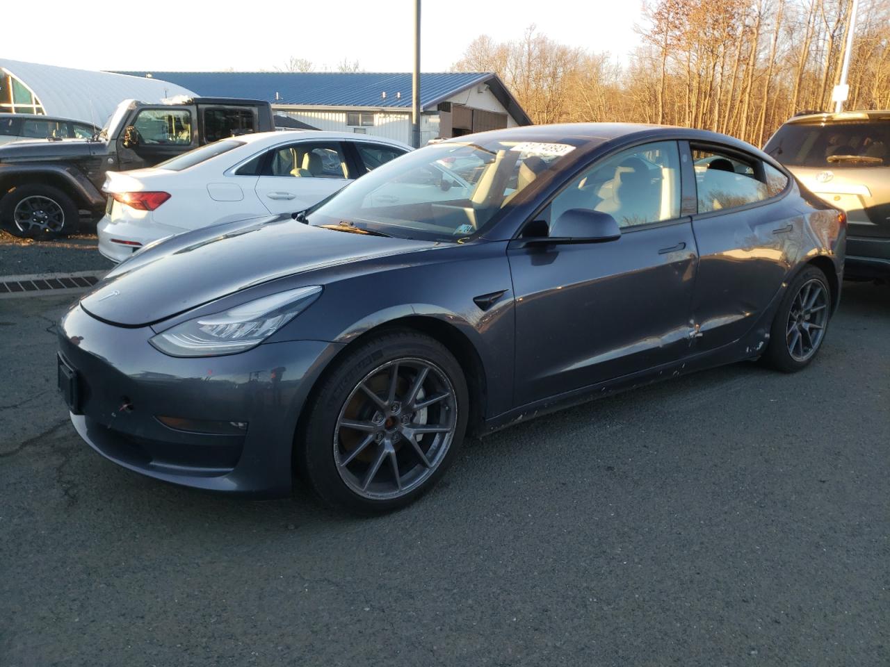 Image 1 of 2021 TESLA MODEL 3  2021 with VIN 5YJ3E1EB2MF858768