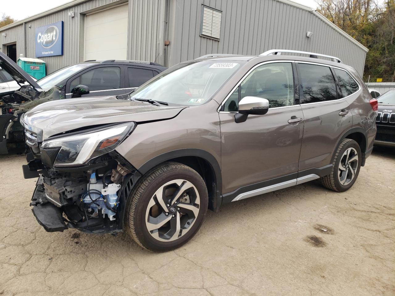 Image 1 of 2023 SUBARU FORESTER TOURING 2023 with VIN JF2SKARC7PH435892