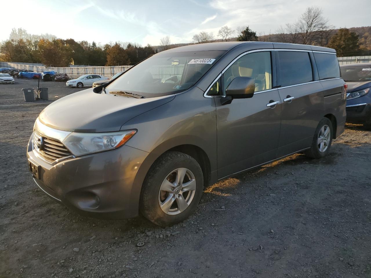 Image 1 of Nissan Quest S 2015 with VIN JN8AE2KP4F9128083