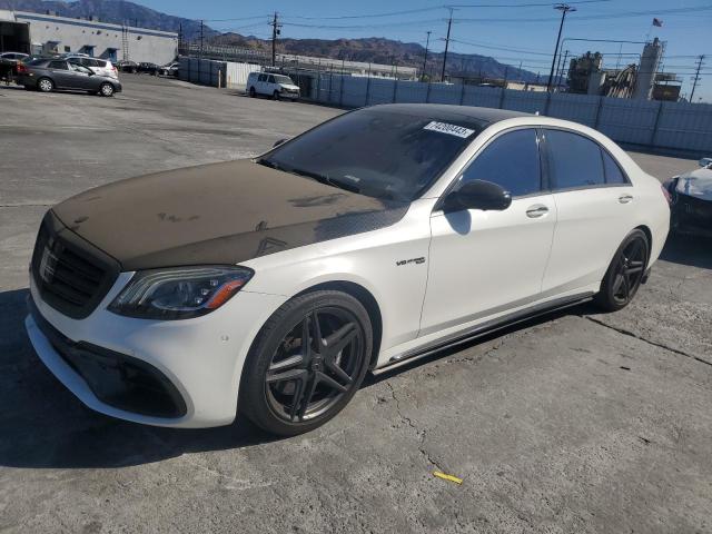 Image 1 of 2018 MERCEDES-BENZ S 63 AMG 4MATIC 2018 with VIN WDDUG8JB6JA418611