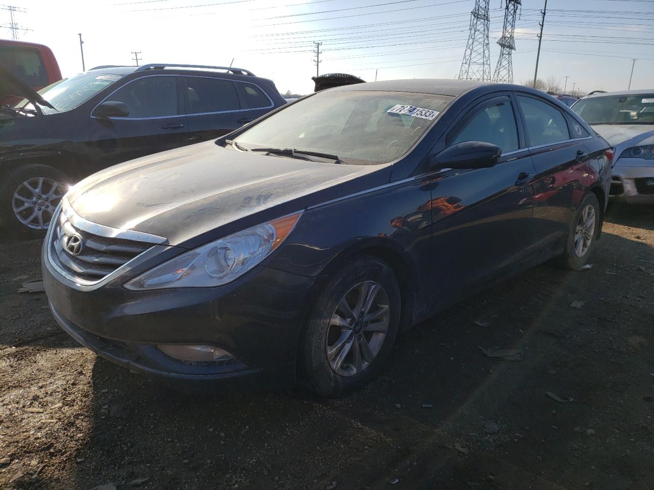 Image 1 of 2013 HYUNDAI SONATA GLS 2013 with VIN 5NPEB4AC8DH668850