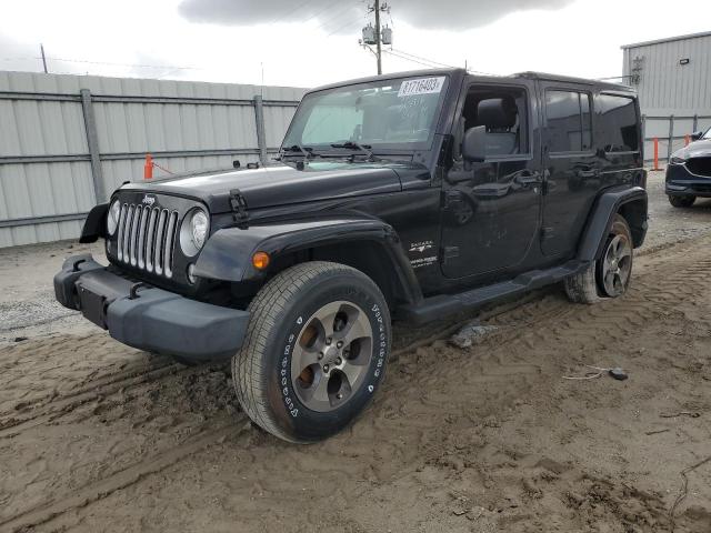 Image 1 of 2018 JEEP WRANGLER UNLIMITED SAHARA 2018 with VIN 1C4HJWEG4JL813916
