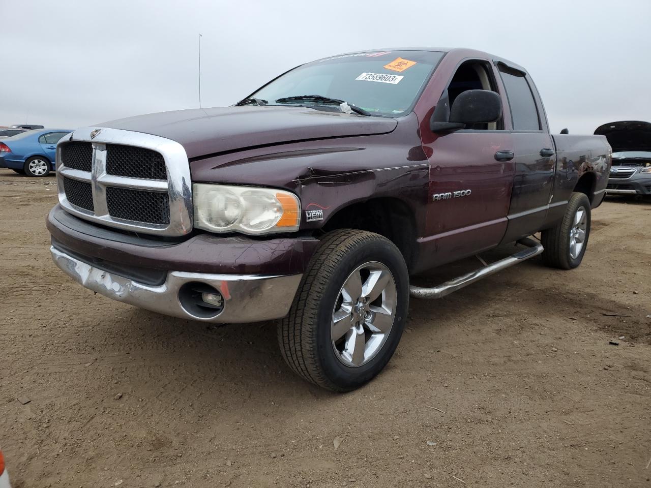 Image 1 of 2005 DODGE RAM 1500 ST 2005 with VIN 1D7HU18DX5S191612