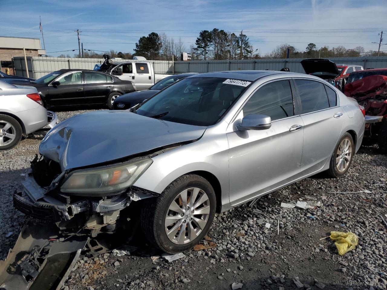 Изображение 1 2014 HONDA ACCORD EXL 2014 с VIN 1HGCR2F88EA185039