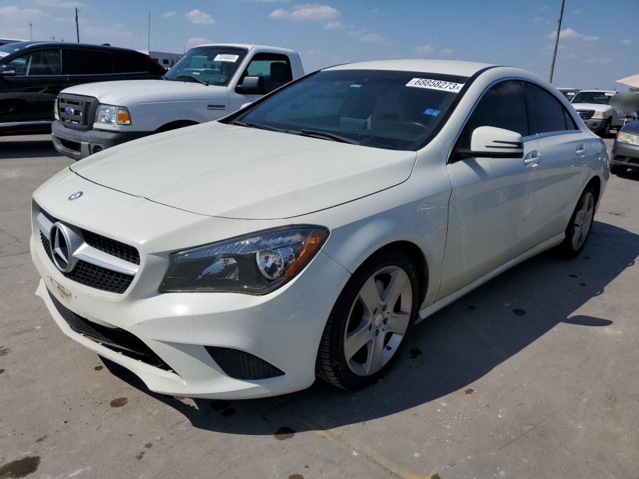 Image 1 of 2016 MERCEDES-BENZ CLA 250 2016 with VIN WDDSJ4EB8GN371515